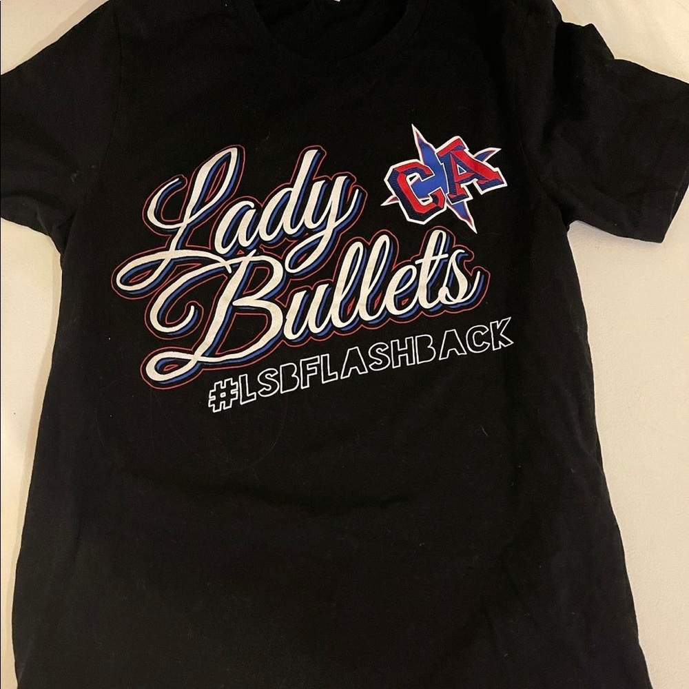 california allstars lady bullets t shirt